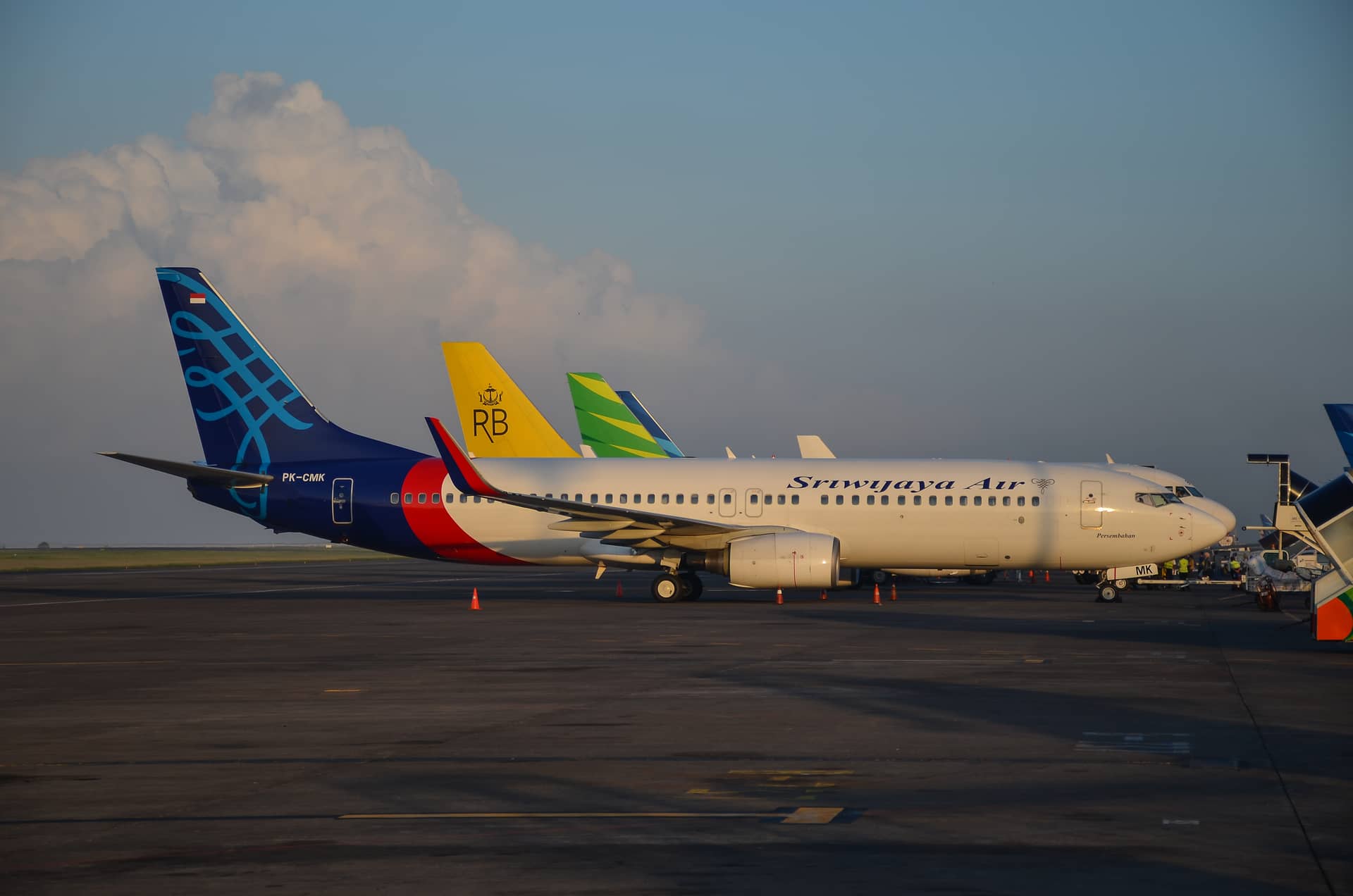 Sriwijaya air from indonsia at balis airport of denpasar – Indonesien, Asien. Foto: Christian Böhme