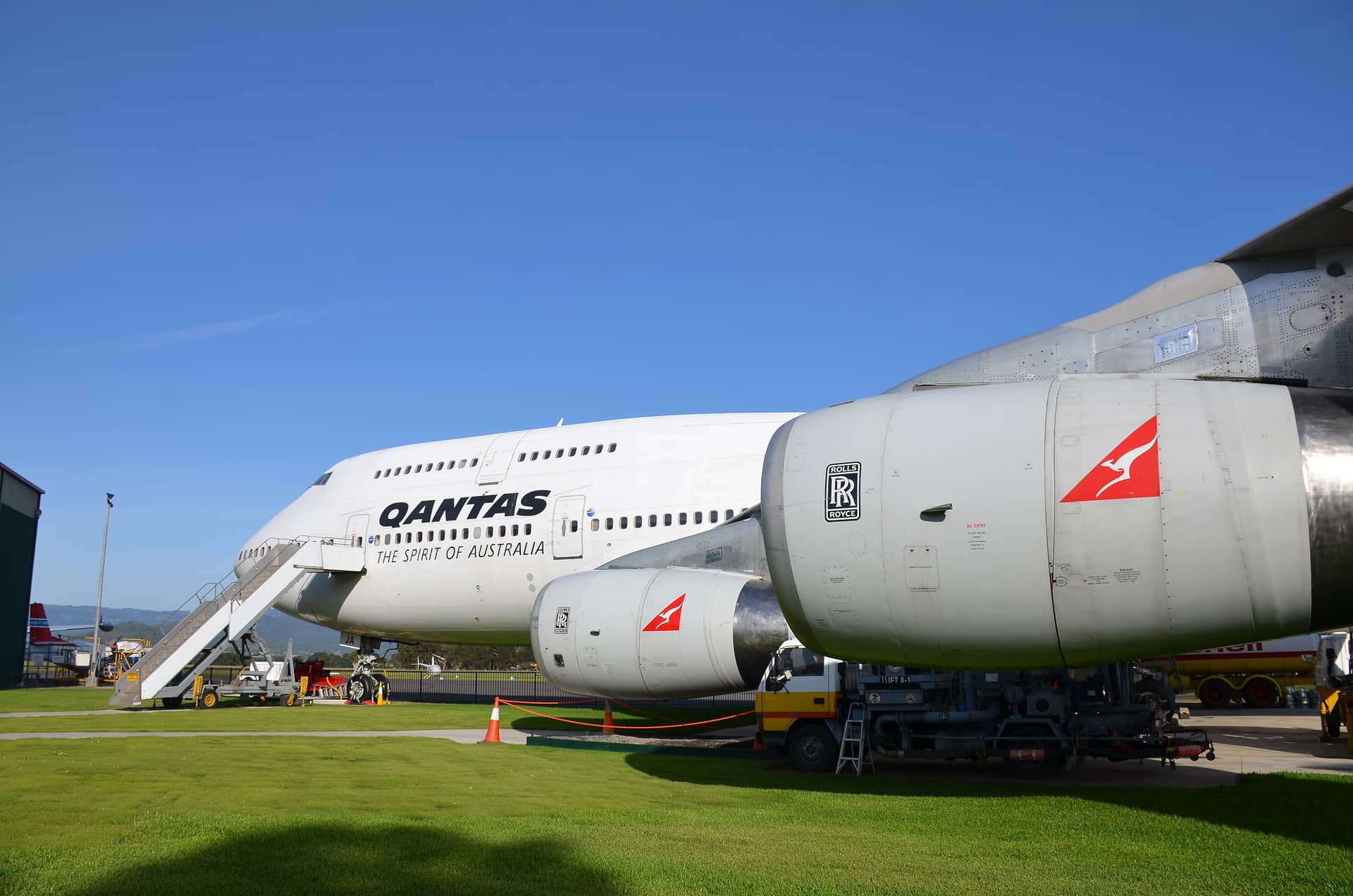 Old exhibited boeing b747 from qantas – Australien, Australien und Ozeanien. Foto: Christian Böhme