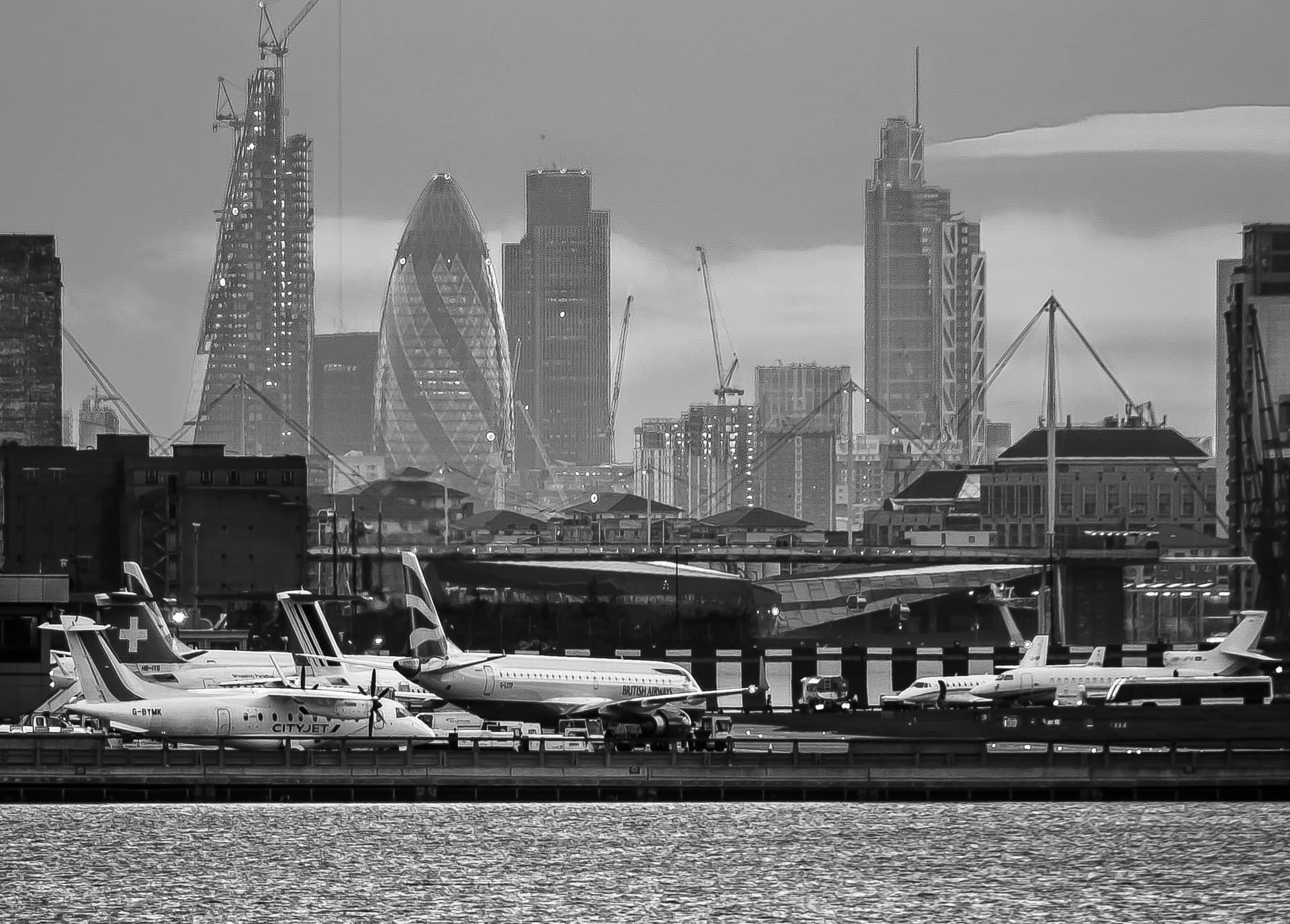 London City Airport (LCY), United Kingdom (UK) – United Kingdom (UK), Europe. Photo: Christian Böhme