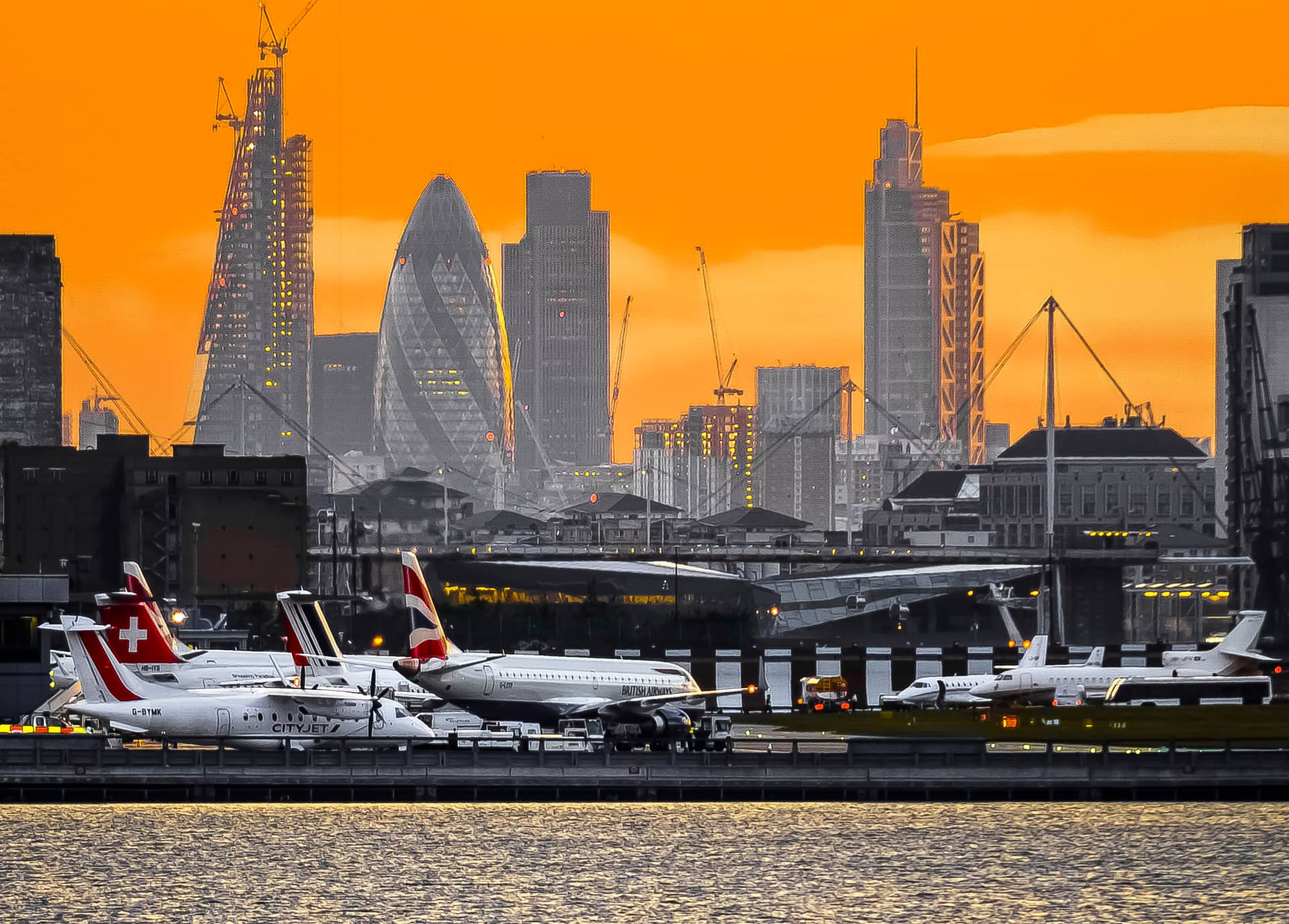 London City Airport (LCY), United Kingdom (UK) – United Kingdom (UK), Europe. Photo: Christian Böhme