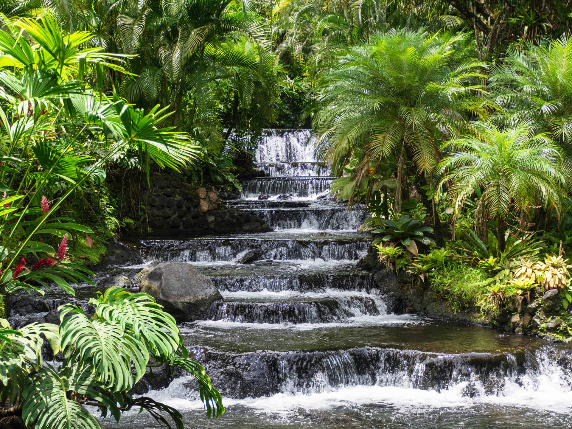 Tropical paradise hot springs tabacon resort – Costa Rica, North America. Photo: Christian Böhme